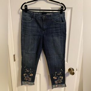 Laurie Felt crop skinny jeans